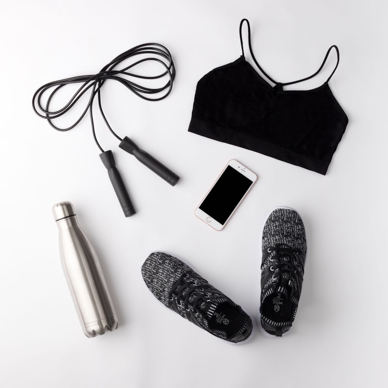 Flatlay deportivo